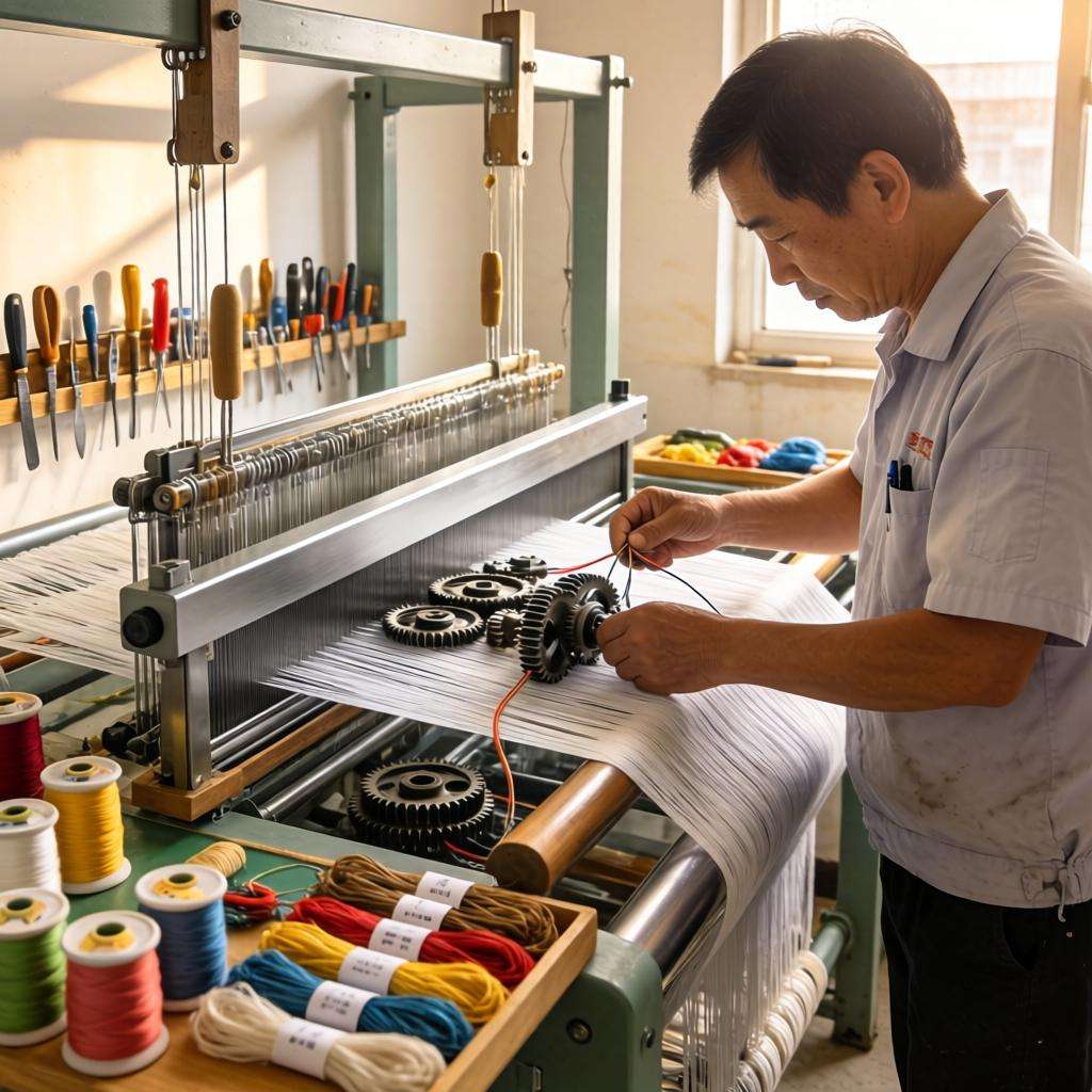 编织机的准备第一张图