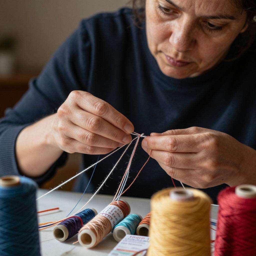 编织线的准备第一张图