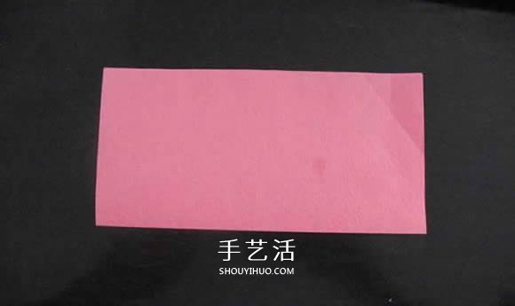 赠送初恋的小礼物!折纸蔷薇戒指的折法图解