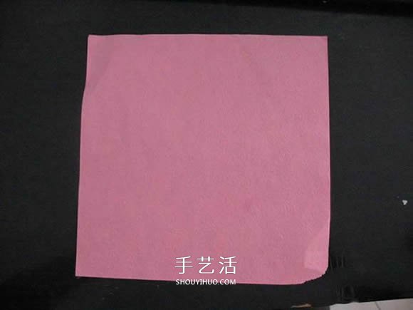 赠送初恋的小礼物!折纸蔷薇戒指的折法图解