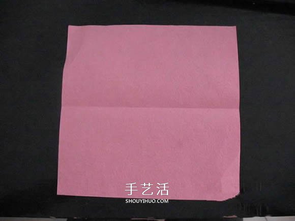 赠送初恋的小礼物!折纸蔷薇戒指的折法图解