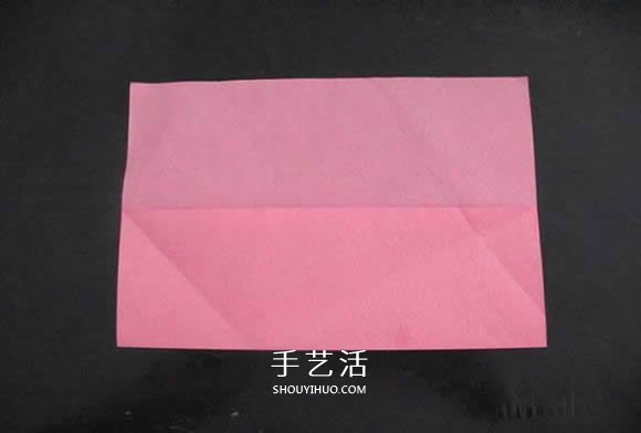 赠送初恋的小礼物!折纸蔷薇戒指的折法图解