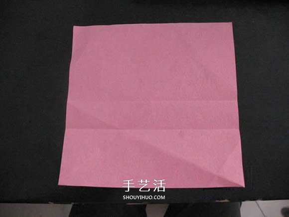 赠送初恋的小礼物!折纸蔷薇戒指的折法图解