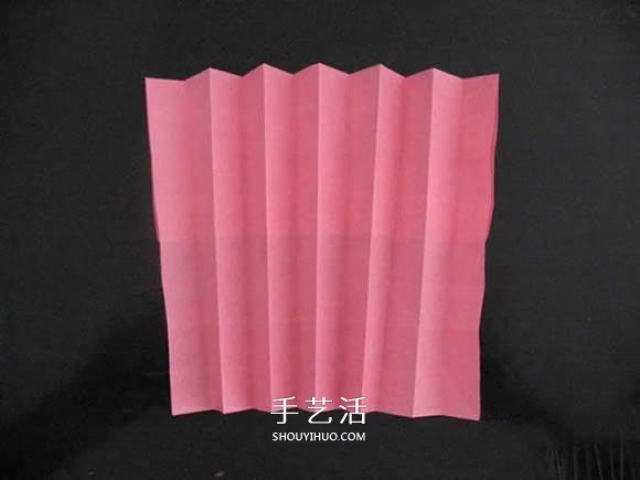 赠送初恋的小礼物!折纸蔷薇戒指的折法图解