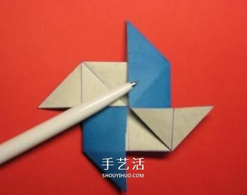 春意盎然的花球!手工折纸立体纸花球的教程