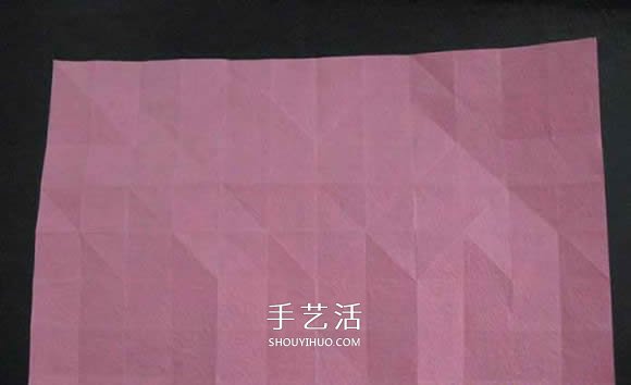 赠送初恋的小礼物!折纸蔷薇戒指的折法图解