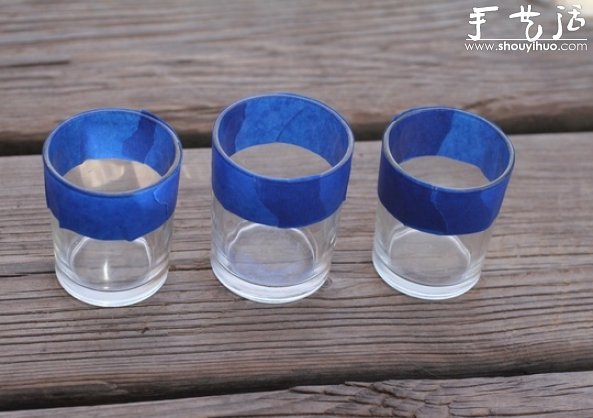 玻璃杯美化教程:在玻璃杯表面喷出星云图案!