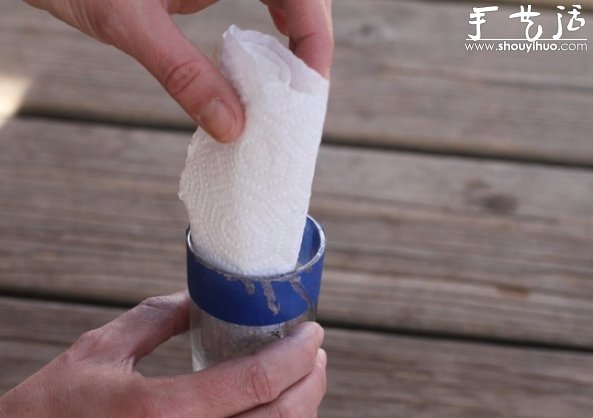 玻璃杯美化教程:在玻璃杯表面喷出星云图案!
