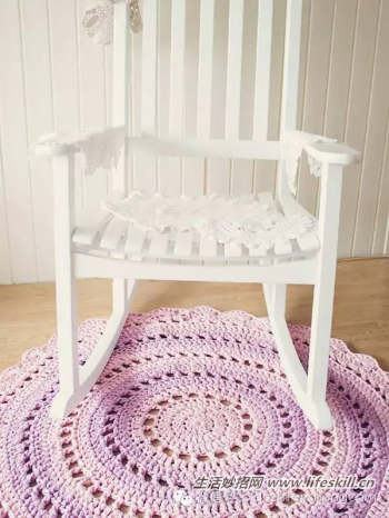 华丽曼荼罗地毯钩针教程