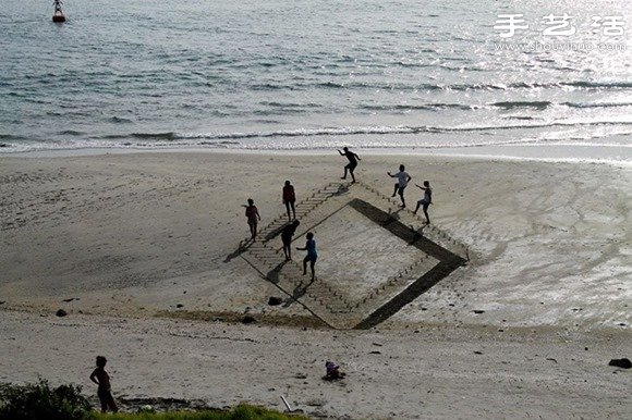 逼真的3D立体沙画创意DIY