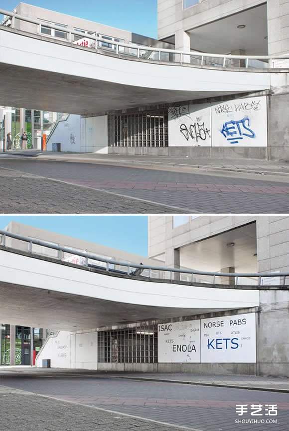 一切谜底都解开了!把涂鸦变成正经八百的字体