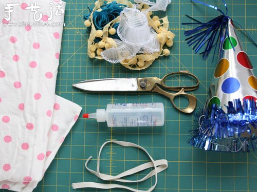 派对帽巧改造,DIY漂亮耐用的布艺派对帽