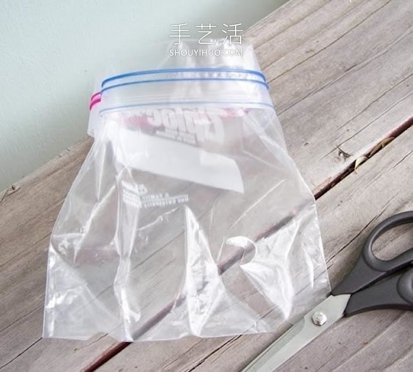 旧毛衣改造利用 DIY制作美好的悬挂花盆袋!