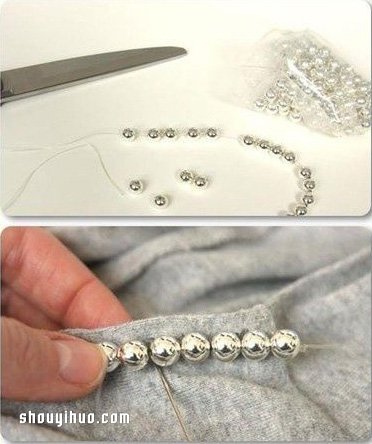 旧T恤改造DIY 变成时尚又清凉的露臂新T恤