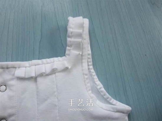 旧衣改造:男款T恤改造儿童坎肩背心套装