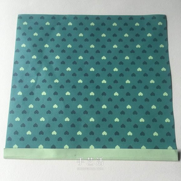 手工折纸西服的折法图解教程 简单又漂亮!