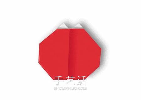 幼儿园手工折纸蔬菜的图解教程 简单又可爱!