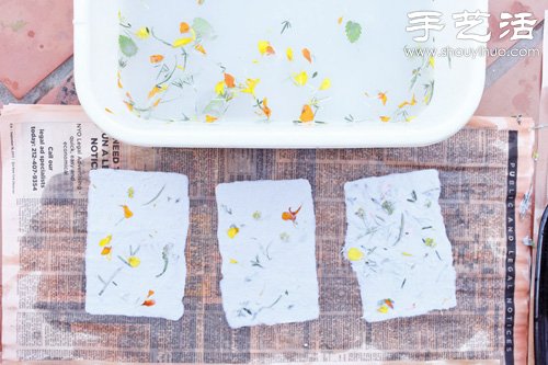 自制充满艺术感纸张 漂亮纸张手工制作