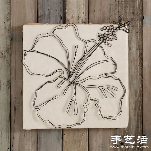 铁丝手工DIY的精美工艺品