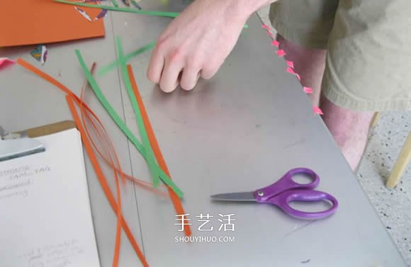 简单纸伞的制作方法图解 可以打开收起!