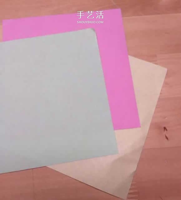 旋转纸陀螺怎么折图解 简单花型陀螺折纸教程