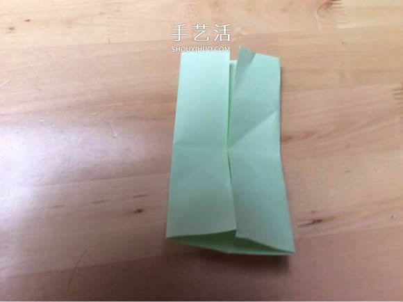 旋转纸陀螺怎么折图解 简单花型陀螺折纸教程