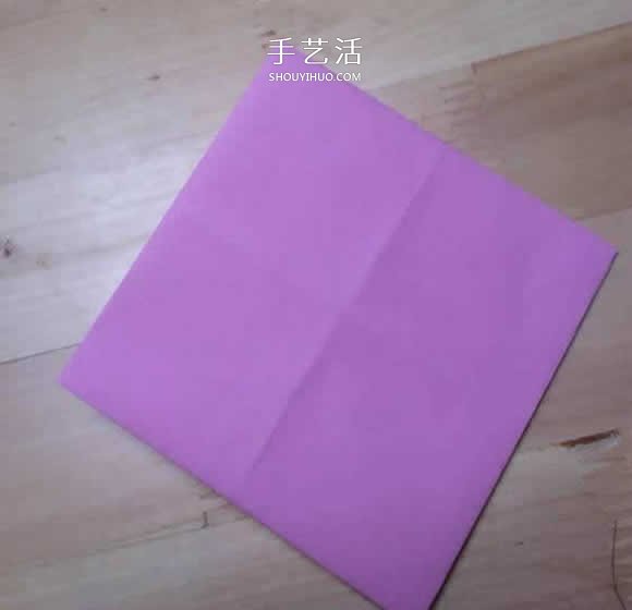 旋转纸陀螺怎么折图解 简单花型陀螺折纸教程