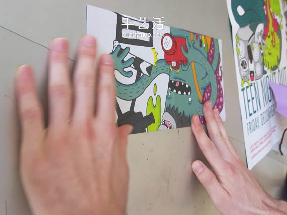 简单纸伞的制作方法图解 可以打开收起!