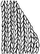 基本编织常用针法-减针