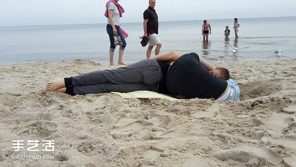 模特儿变形记!这些逼真的动物居然是人体彩绘