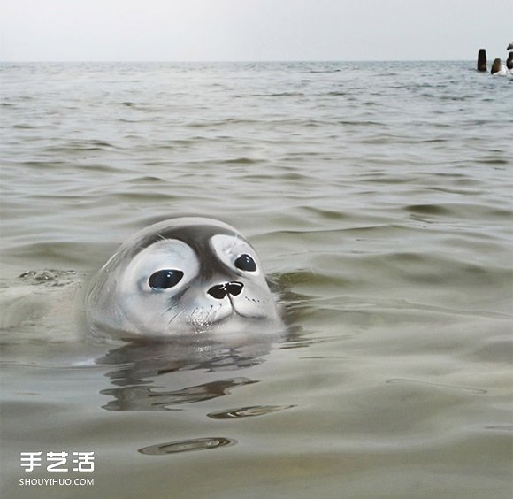 模特儿变形记!这些逼真的动物居然是人体彩绘