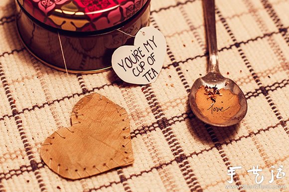 DIY“爱心”茶包 传递爱意与浪漫