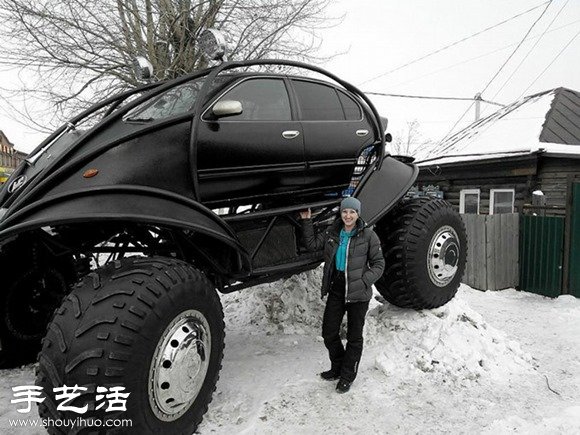 战斗民族出品:超霸气巨型汽车