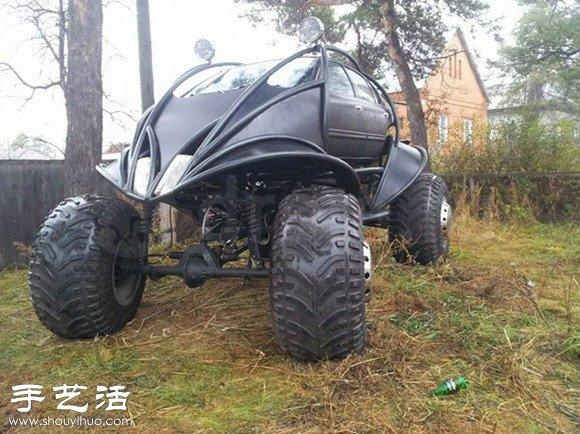 战斗民族出品:超霸气巨型汽车