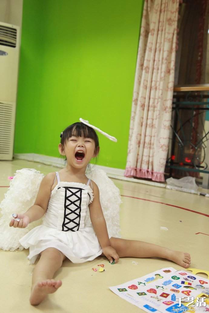 低碳环保“天使装”手工DIY全过程