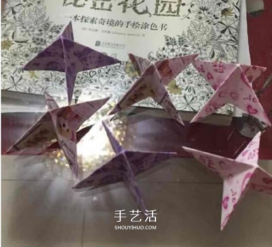 纸陀螺怎么折叠图解 会转的折纸陀螺折法