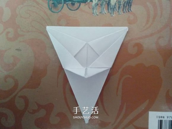 最简单元宝的叠法图解 怎么折纸元宝的方法