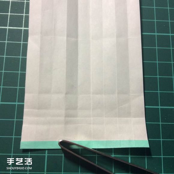 怎么折铅笔的方法图解 手工铅笔折纸步骤图