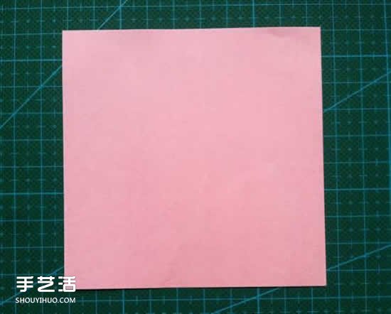 儿童折纸裙子图解教程 简单小裙子的折叠方法