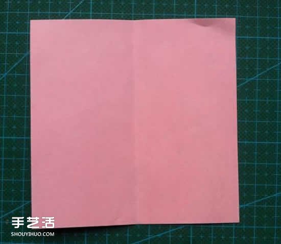 儿童折纸裙子图解教程 简单小裙子的折叠方法