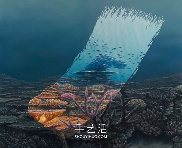 超现实异世界！艺术家笔下的神奇时光隧道 