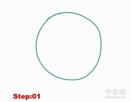 路飞简笔画图片教程 详细简笔画路飞画法步骤