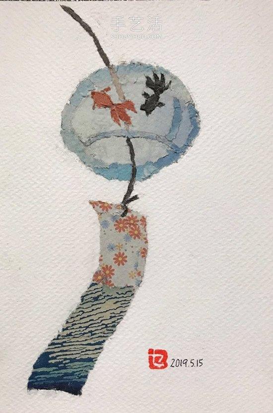 90岁老奶奶手撕报纸做拼贴画!展现平淡幸福