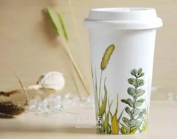 她们把家里的杯碟画成画 将每一天都过成诗！