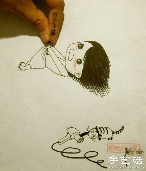 趣味DIY:平面手绘与真实世界的互动