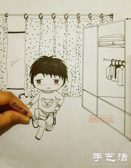 趣味DIY:平面手绘与真实世界的互动