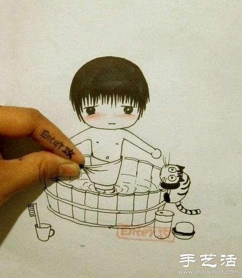 趣味DIY:平面手绘与真实世界的互动