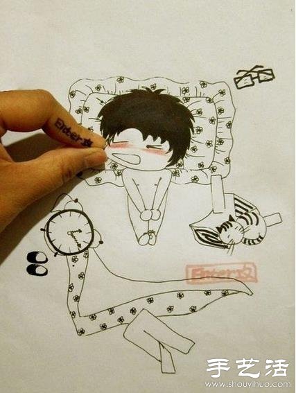 趣味DIY:平面手绘与真实世界的互动