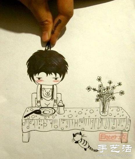 趣味DIY:平面手绘与真实世界的互动