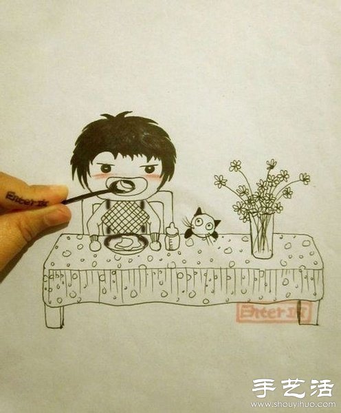 趣味DIY:平面手绘与真实世界的互动